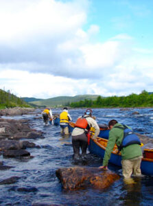 canoe camping trip